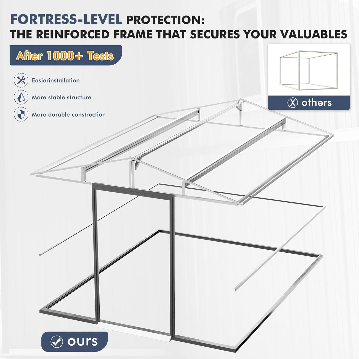 Metal Shed 10x10x7 FT, Enhance Your Space with Natural Lighting, Outdoor Storage Steel Sheds with Windows, Translucent Roofs, and Lockable Doors, Ideal for Garden & Patio