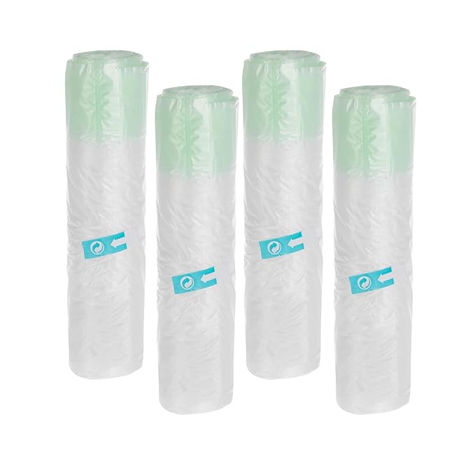 Nuby Portable Potty Replacement Liners - Disposable Potty Liners - Toddler Potty Training Essentials - 80 Count