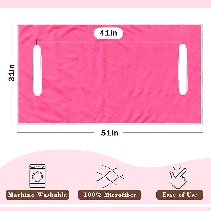 YOKYHOM Golf Cart Seat Covers for 2/4-Seater, Microfiber Seat Towel Blanket, Keeps Seats Cool, Clean & Comfortable, Fits EZGO, Club Car, Yamaha, 51"x31"