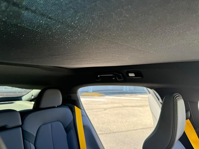 Sunshade for Polestar 2 Panoramic Roof Shade Cover Glass Storage Bag
