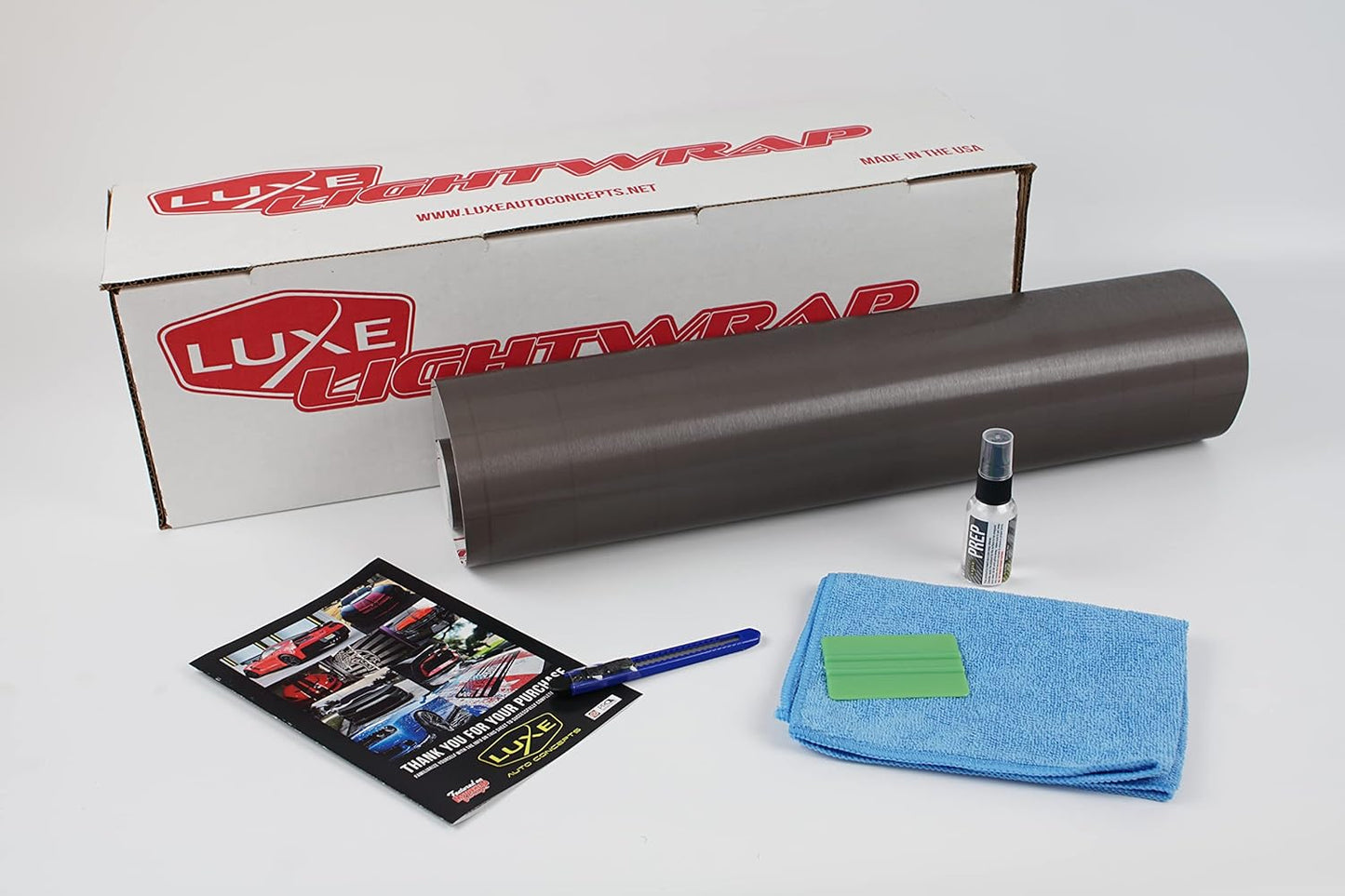 Luxe LightWrap Light Metal Universal Headlight Tail Light Tint Kit (20” x 2 Yard)