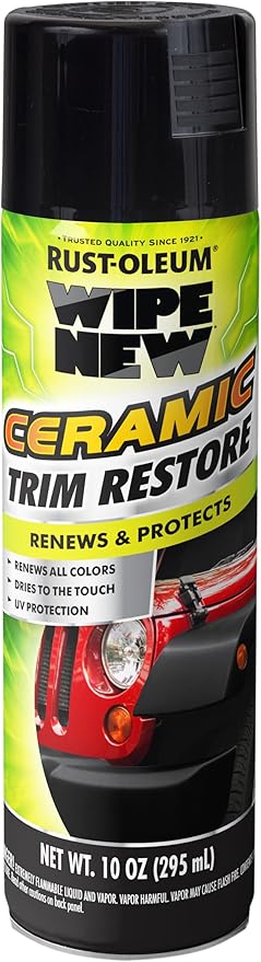 Wipe New Rust-Oleum 381705 Ceramic Trim Restore, 10 oz