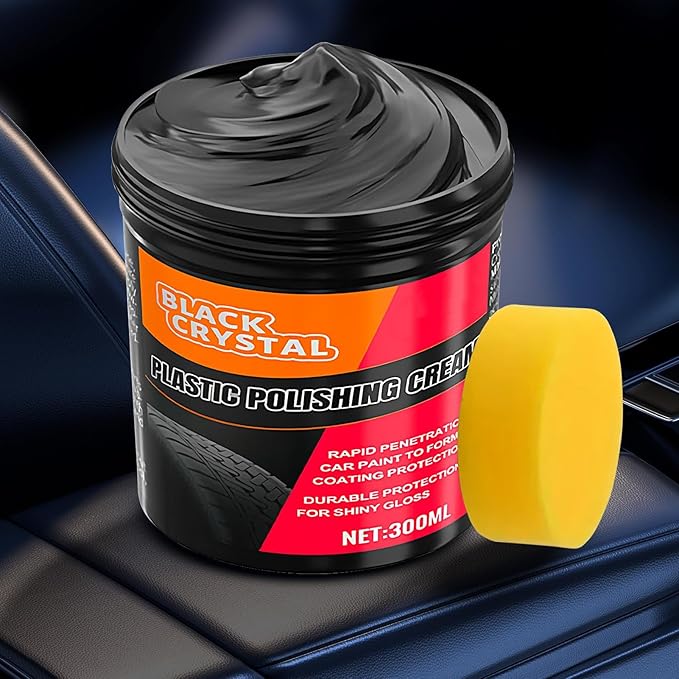 300g Car Trim Restorer 7.2x7.2x10cm Automotive Dashboard Restorer Repair Polishing Wax For Coating Long Lasting Metal Plating Parts Minor Scratch Repair Vehicles Headlights