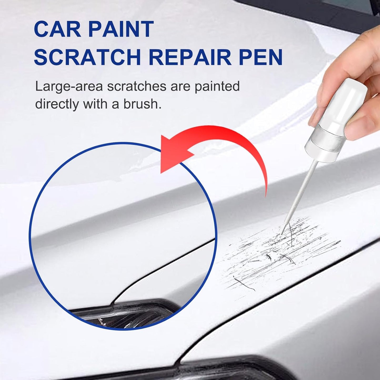 Ebony Black(EB) Touch Up Paint for Kia-Exact Match–Chips and Nicks Car Paint Scratch Repair Kit Automotive Paint Pen for Forte/K5/Optima-models/Seltos/Sorento/Telluride
