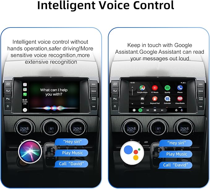 Wireless CarPlay Android Auto Adapter Decoder Retrofit Kit Fits Land Rover & Jaguar 2011-2017 with Bosch Headunit 8" Screen, Supports Mirror Link/Airplay/Backup Camera/USB Drive/Navigation