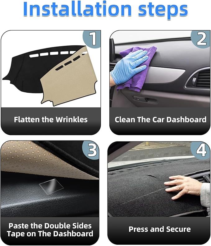SKYLOTEC Dash Cover Mat Compatible with Honda Passport 2026 Nonslip Dashboard Cover Protective Pad