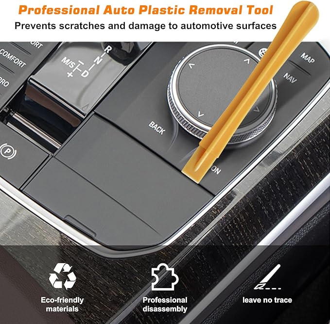 Center Console Organizer Compatible with BMW 1 2 3 4 Series X3 X4 F40 F44 G20 G21 G22 G23 G24 G26 G01 G02 M4 G82 M3 G80 i4 i3 LHD Modification ABS Hidden Storage Box
