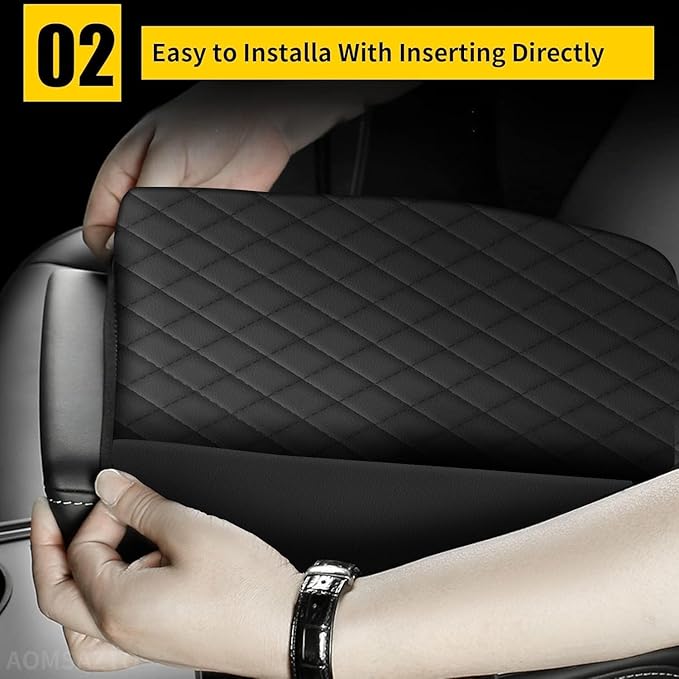 AOMSAZTO Memory Foam Armrest Cushion Pad for 2014-2020 Nissan Rogue