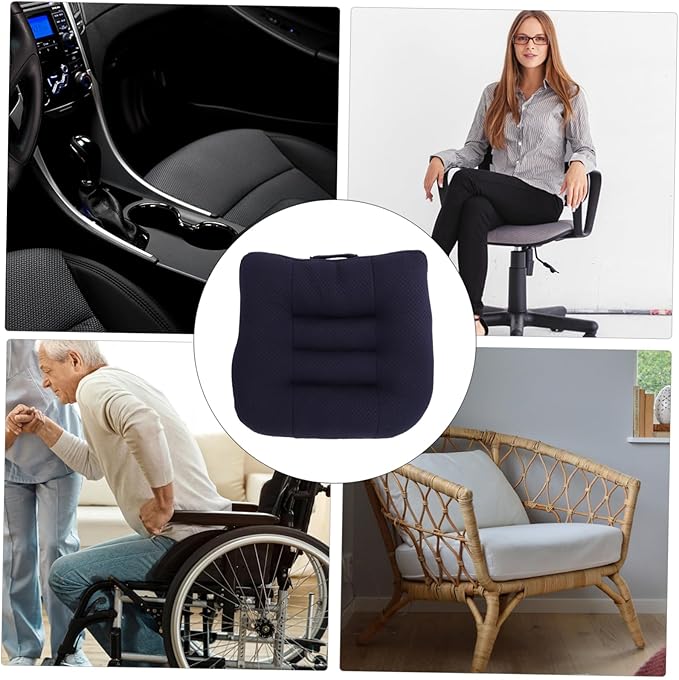 Unomor Tailbone Pain Relief Seat Cushion Grooves for Drivers and Office Workers