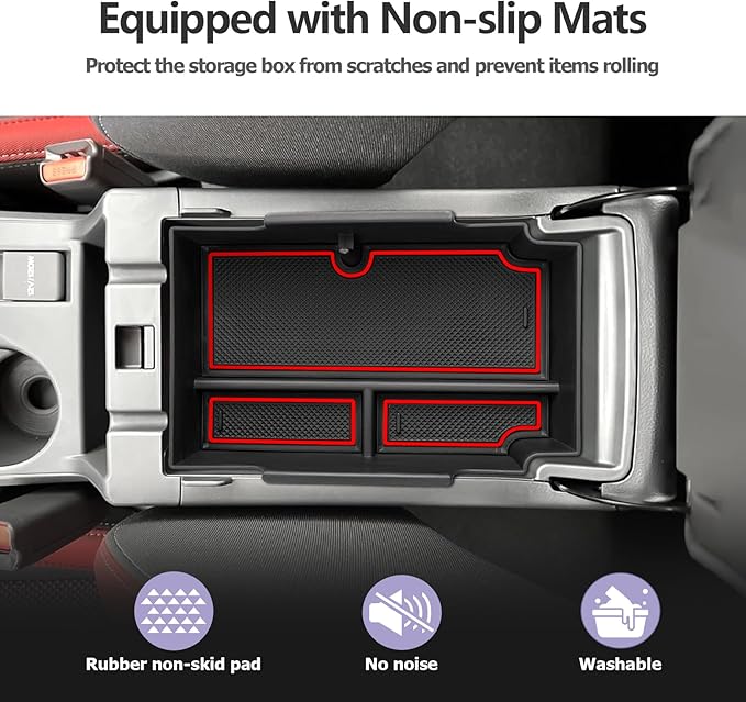 LUWU for 2025 Subaru Impreza Center Console Organizer 2024 Subaru Impreza Sport/RS/Base Armrest Storage Box Armrest Organizer 2024 Impreza Console Organizer Tray 2024 2025 Subaru Impreza Accessories