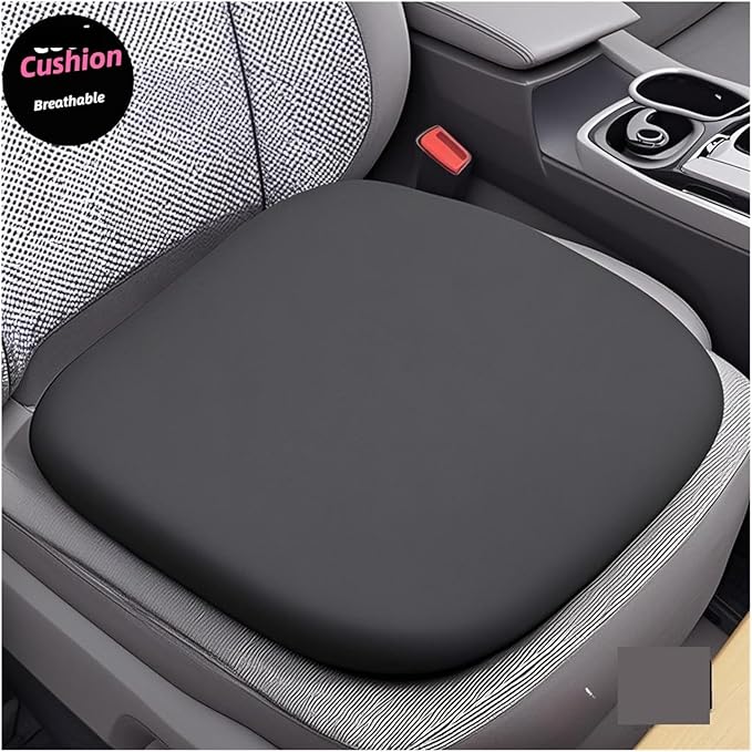 Memory Foam Car Seat Cushions with Lumbar Support - Cool and Breathable Comfort for Car and Office Seats(C,40x40cm)