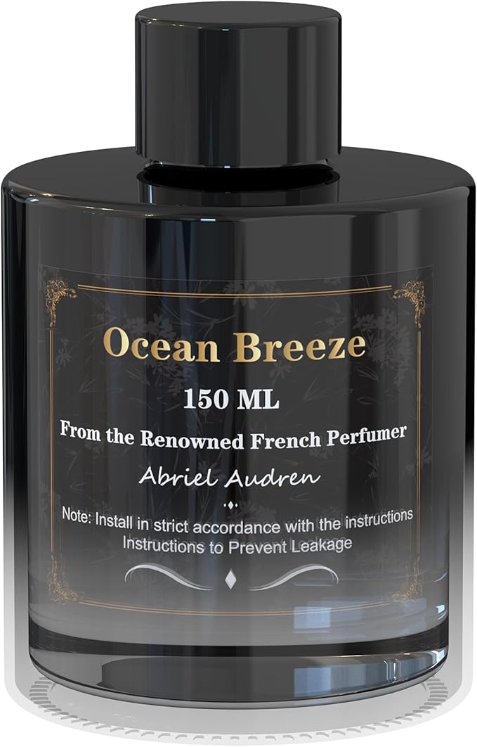 Car Air Freshener Refill — French-Inspired Fragrance for a Healthier Driving Experience(Oceans)