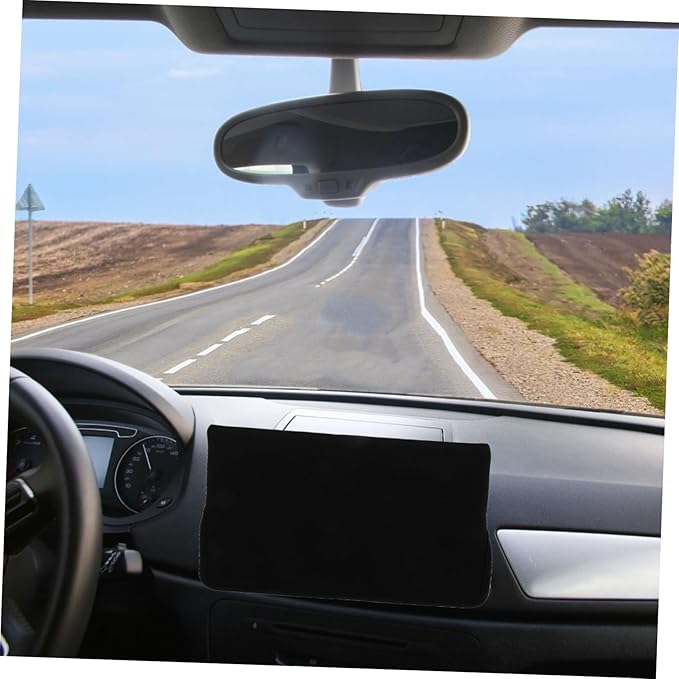 OUNONA Folding Sun Shade Sleeve for Dashboard Decorative Cover Scratch Resistant Screen Protector