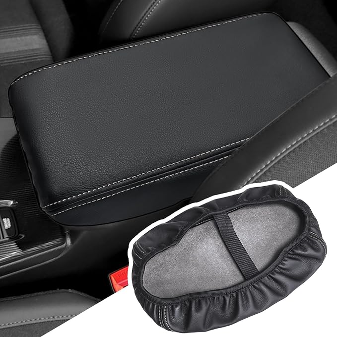 Car Center Console Armrest Cover for Honda Civic 2022-2025, Soft Armrest Pad Cover Protector Cushion for Honda Civic 2022 2023 2024 2025 Interior Accessories (Gray)