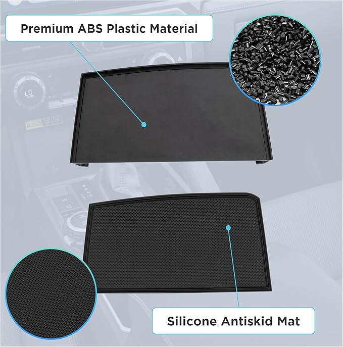 Center Console Organizer Compatible with 2023-2025 2026 Toyota Grand Highlander Interior Accessories, Console Organizer Tray for Cell Phone and Vehicle Key