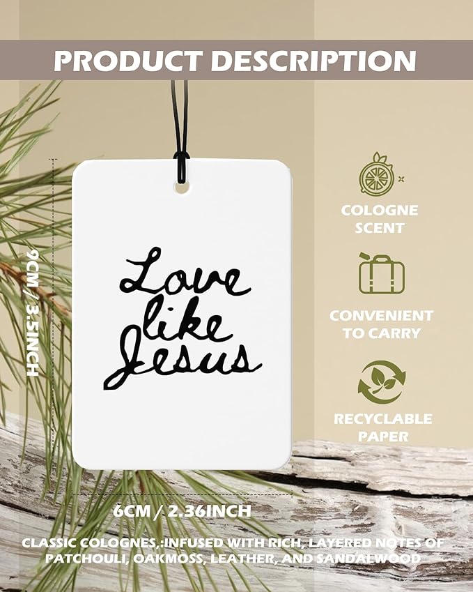 Cute Black Christian Car Air Freshener 4 Pcs, Preppy Floral Religious Bible Verse Hanging Air Freshener for Cars Bathroom Dorm Books Decor, Pink Girly Accessories Gifts for Women Girls