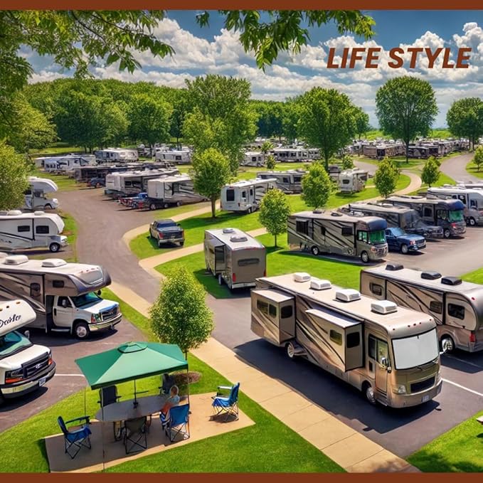 RV Windshield Sun Shade | fits Class-A | Certified 99.87% UVB & 99.02% UVA Protection Sun Shade. Award Winning Sunshade for Car Windshield with Patented Technology. Car Window Shades by Kinder Fluff