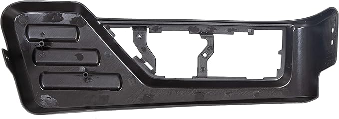 ECOTRIC Black Front Driver Seat Cushion Panel Trim Compatible with 2008-2010 Ford F250 F350 F450 F550 Super Duty Replacement for 8C3Z-2562187-CB