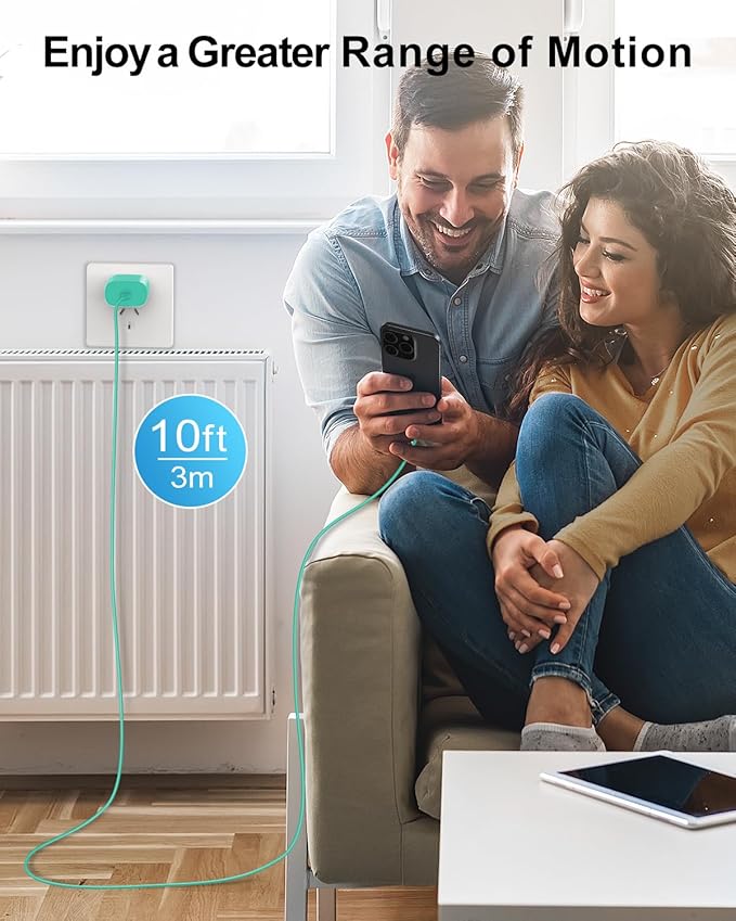 Type C Charger Fast Charging, 2Pack [10FT&6FT] Long USB C Cable with 25W Phone Super Fast Charger Block Compatible with Galaxy S25/S24/Plus/Ultra,iPhone 15/16/17/Air/Plus/Pro Max
