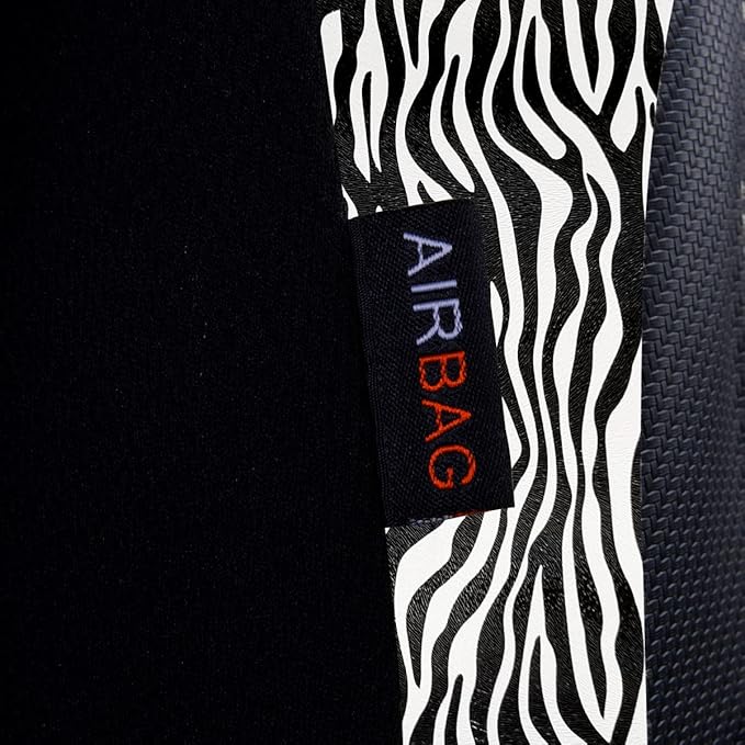 Flying Banner car seat Covers Protects Zebra Printing Faux Leather Carbon Fiber Front Pair Carbon Fibre