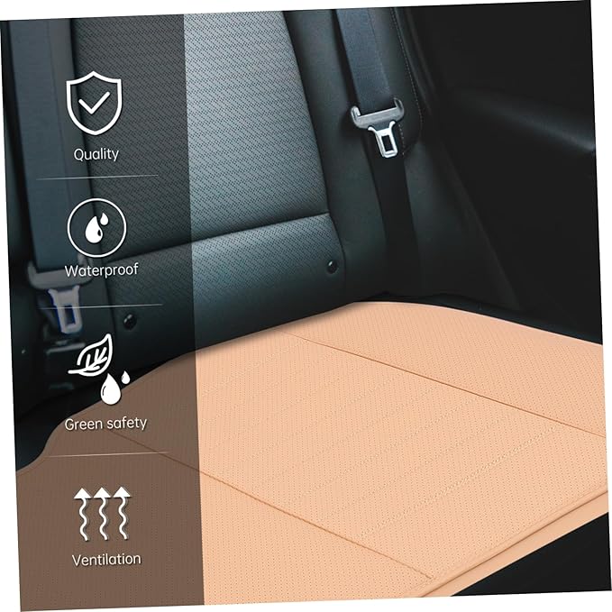 ABOOFAN Wedge Car Seat Cushion Lumbar Pillow Car Seat Pad for Back Support Pads for Front Comfort