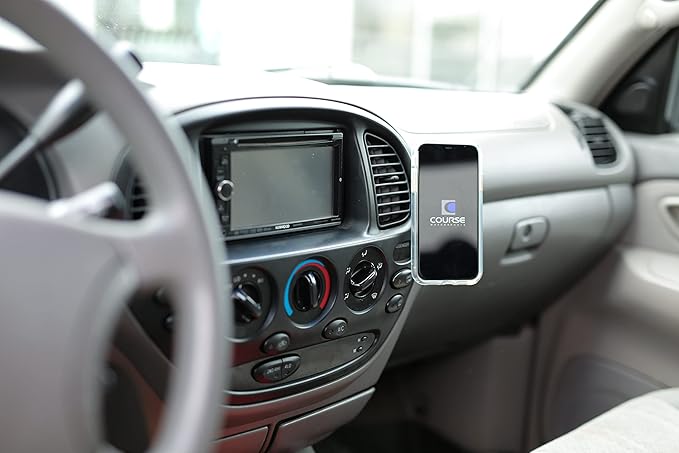 Course Motorsports Direct Fit Phone Mount - Toyota Tundra (2003-2006) Compatible with All Phones - Manual Cradle