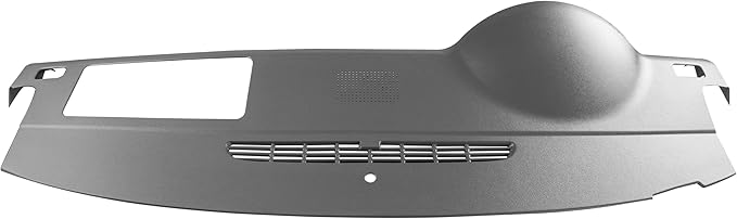 DashSkin Dash Cover Compatible with 2007-2014 Chevy Tahoe Suburban Avalanche & GMC Yukon & Yukon XL with Dash Speaker in Dark Titanium - Hard Molded Plastic Dashboard Cap
