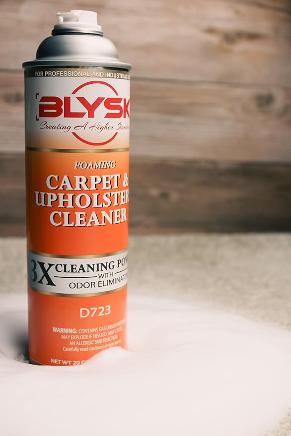 Carpet & Upholstery Cleaner 20 oz (D723) 3X Cleaning Power & Odor Eliminator, Automotive Interior, Car Carpet, Seats, Floor Mats, Removes Stubborn Stains & Odors