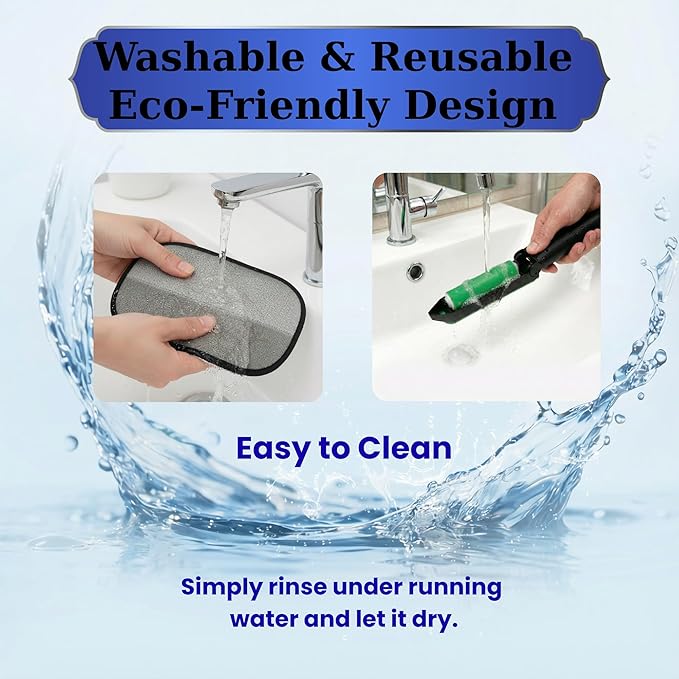 Pet Hair Remover & Shedding Solution: 5-Piece Complete Kit with Dog Grooming Glove, Furniture Cleaner Pad, and 3-Pack Washable Reusable Lint Rollers - Ideal for Home, Clothes, Carpet