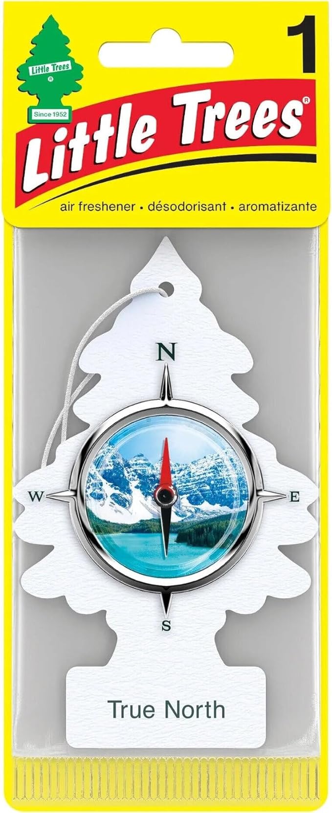 Little Trees Air Fresheners, True North (Pack of 12)