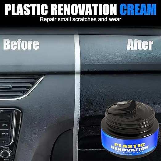 Trim Restorer - Car Scratch Repair Paste | Dashboard Restorer | 50g Automotive Detailing Supplies Cleaner Paste for Coating Long Lasting Metal Plating Parts Minor Scratch Repair Vehicles Headlights