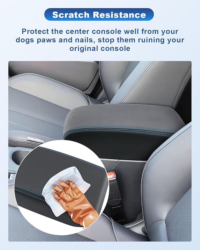 CDEFG for 2025 2026 Forester Center Console Cover, for 2025 2026 Forester Accessories Armrest Cover Arm Rest Pad 2025 Forester Middle Console Pad