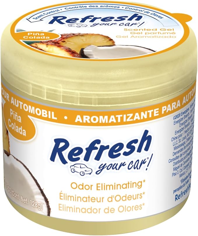 Refresh Your Car! Air Freshener (Pina Colada RF Scent, 1 Pack)