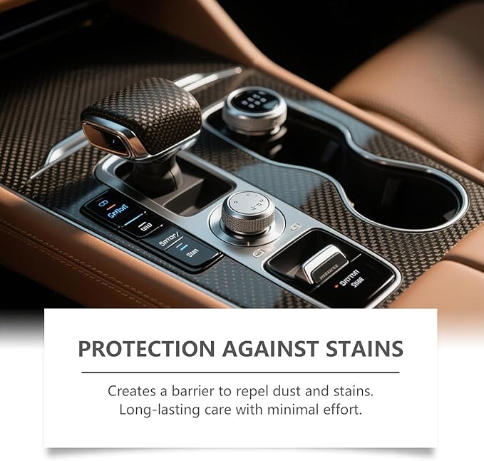 Car Trim Restorer, 50g Long-Lasting Scratch Repair Cream, Car Interior Cleaner with Sponge for Automotive Dashboard Leather Restoration Detailing Maintenance