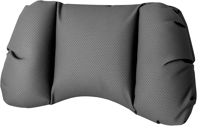 Car Neck Pillow & Lumbar Support for Nissan Altima Maxima Pathfinder Armada Rogue Sentra Versa Kicks Murano Leaf Ergonomic Breathable Mesh Auto Seat Back Cushion Headrest