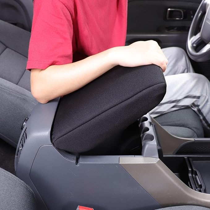 Center Console Cover Pad for Honda Pilot 2003 2004 2005 2006 2007 2008 Accessories, Console Arm Rest Lids Cover Pad, Car Armrest Seat Box Cushion Protector, Armrest Pillow, Auto Armrest Cover, Fabric