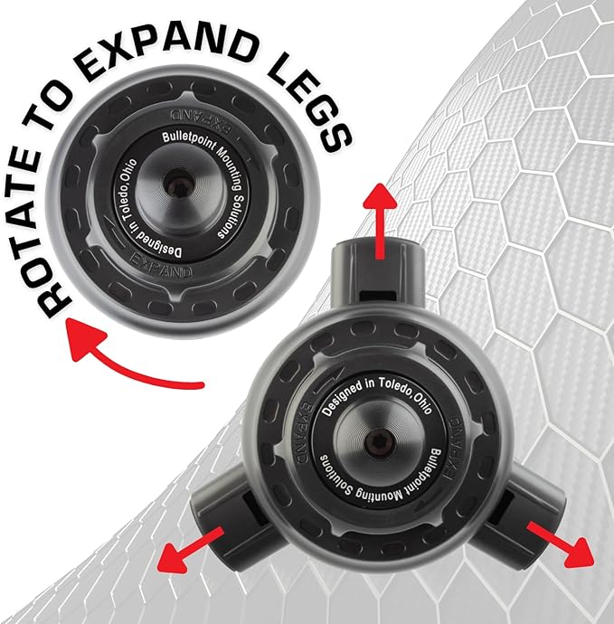 Bulletpoint Adjustable Universal Cup Holder Phone Mount for Car with Carbon Fiber Kevlar Arm Compatible with iPhone Samsung Google Smartphones (MagSafe Phone Holder)