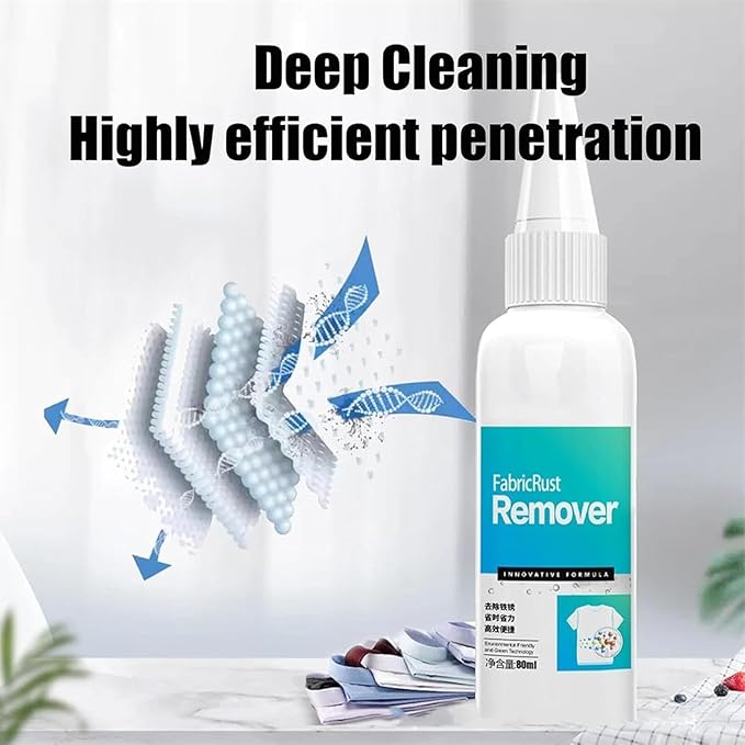 Multi-Fabric Cleaner - 80ml Laundry Stain Remover | Fast Powerful Instant Eraser, Multi Functional Instant Scrubber For Home House Indoor Outdoor Coat Laundry Sofa Covers Car Interiors