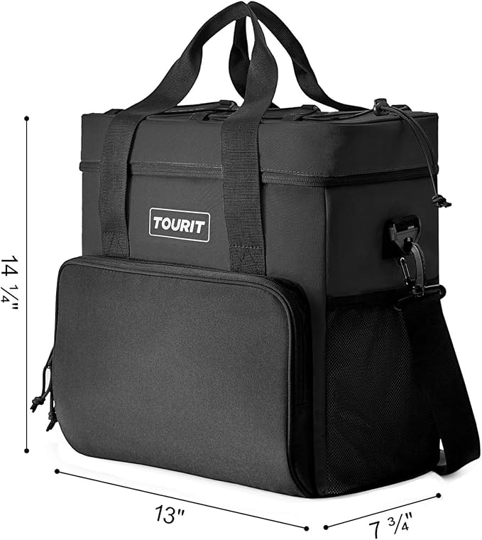 TOURIT Small Soft Cooler Bag Insulated, 24/35/46-Can Lunch Cooler Bag, Ice Chest, 14.6/24/32L Leakproof & Portable Coolers for Picnic, Beach, Camping, Work, Travel, Trip