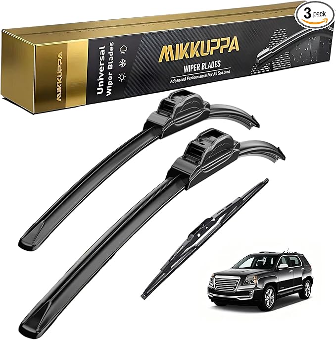 MIKKUPPA 24"+17"+13" Windshield Wiper Blades Replacement for GMC Terrain 2011 2012 2013 2014 2015 2016 2017 Original Factory Equipment All Season Front Rear Wiper Blade Set (Pack of 3)