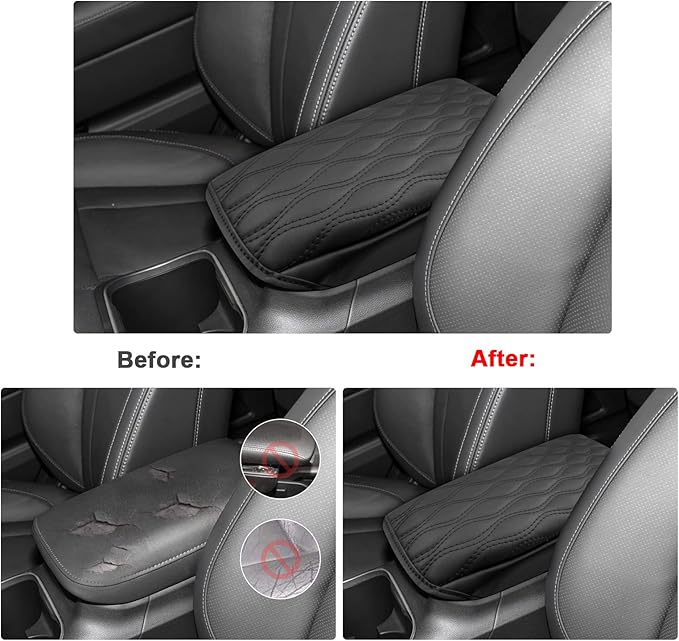 SXCY for 2020-2023 2024 2025 Subaru Outback Legacy Armrest Cover 2023 2024 2025 Outback Center Console Armrest Cushion 2020-2024 2025 Ouback Accessories 2024 2025 Outback Legacy Console Cushion Pad