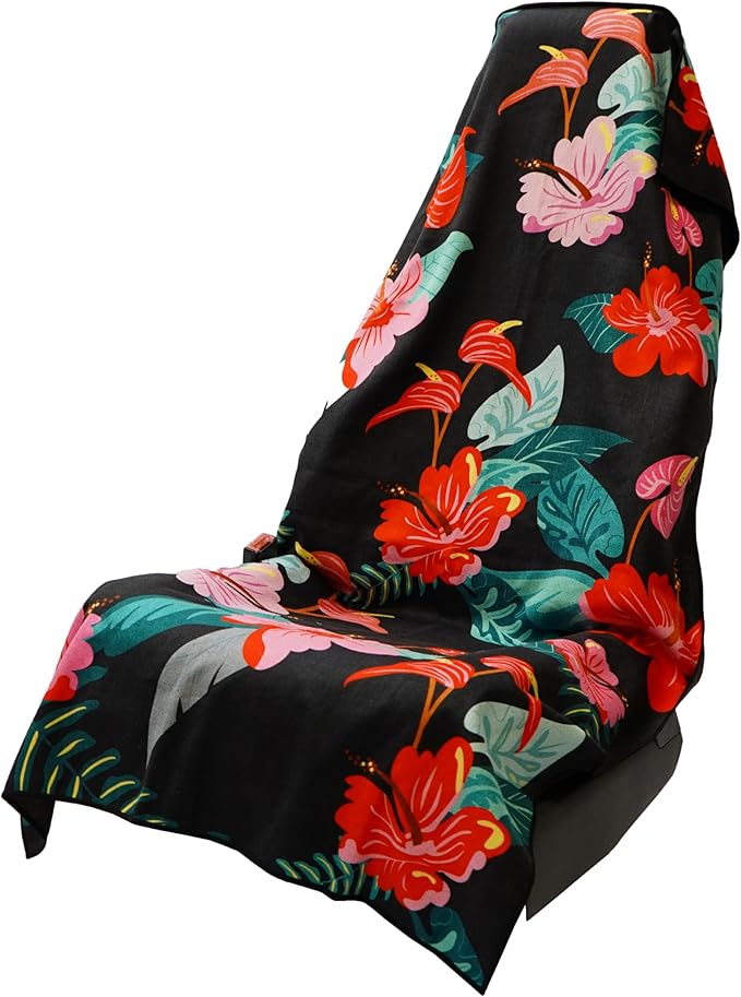 Sprints Athletic Running Towel, Full-Sized, Car Seat Cover - Performance Microfiber (Moonrise in Maui)