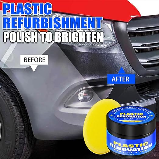Trim Restorer - Car Scratch Repair Paste | Dashboard Restorer | 50g Automotive Detailing Supplies Cleaner Paste for Coating Long Lasting Metal Plating Parts Minor Scratch Repair Vehicles Headlights