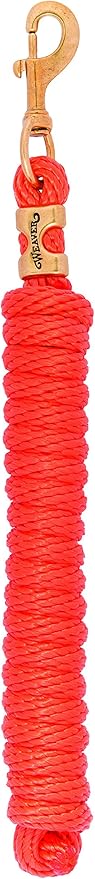 Weaver Equine Performance Lead Rope, Long Horse Lead Rope with Quick Halter Attachment, Soft Comfort Grip, Barn Horse Tack for Daily Use & Showing