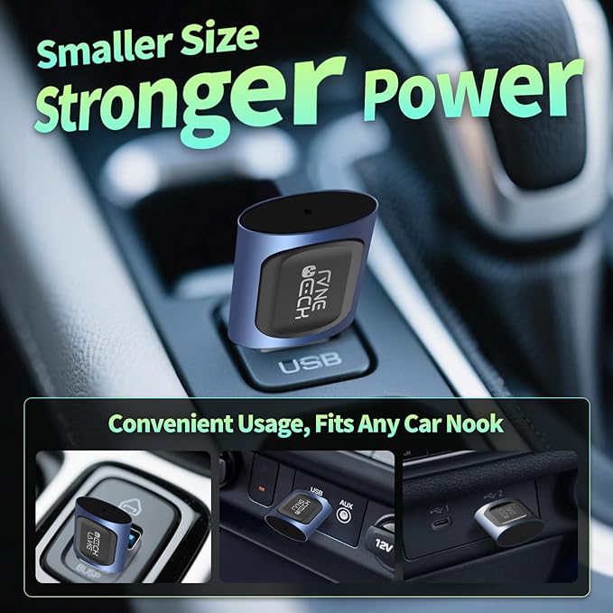 2026 Upgraded 2-in-1 Wireless CarPlay Adapter & Android Auto Wireless Adapter, Bluetooth Car Adapter for Wired to Wireless, Fast & Stable Auto-Connect, 5G WiFi & BT 5.4, Plug & Play (USB-C/A)