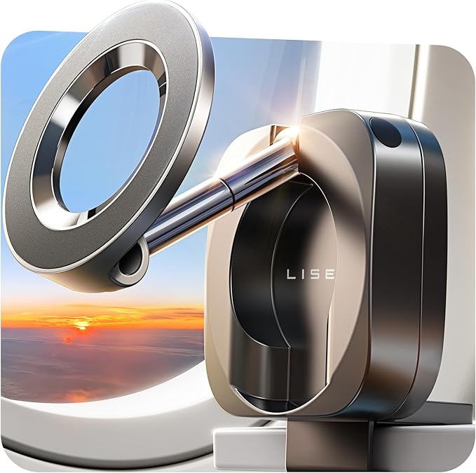 LISEN Airplane Travel Essentials for Women Men Phone Holder Cruise Must Haves International Europe Essentials Travel Size MagSafe Phone Accessories Airplane Gadgets Men Long Flight Mother's Day