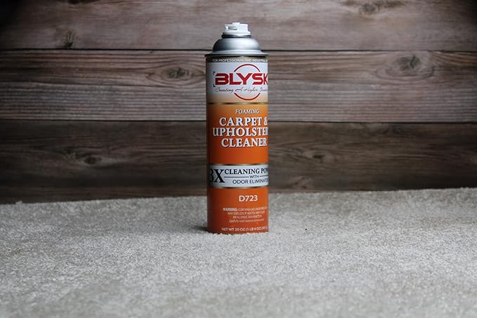 Carpet & Upholstery Cleaner 20 oz (D723) 3X Cleaning Power & Odor Eliminator, Automotive Interior, Car Carpet, Seats, Floor Mats, Removes Stubborn Stains & Odors