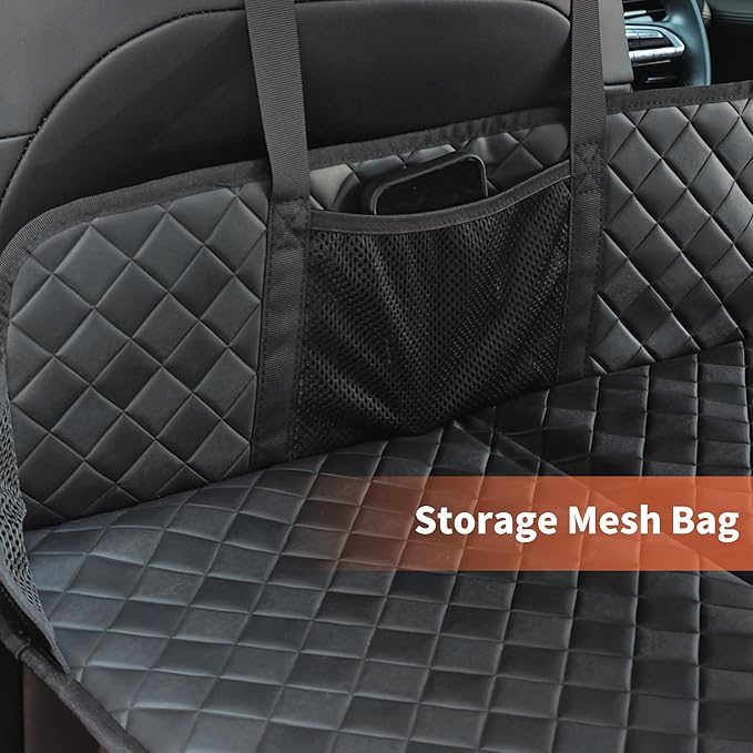 Car Rear Seat Extension Plate, Foldable Car Back Seats Extender for Sleeping, Increase Travel Trunk and Camping Space,Dog Seat Covers for SUV, Model Y/3, F150/RAM Trucks