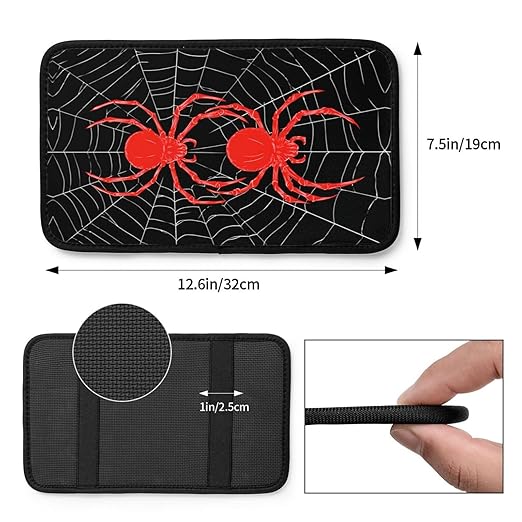 Simple Clip Art Car Auto Armrest Cushion Cover Accessories Center Console Seat Box Pad Protector Universal Decoration for Most Vehicle SUV Truck