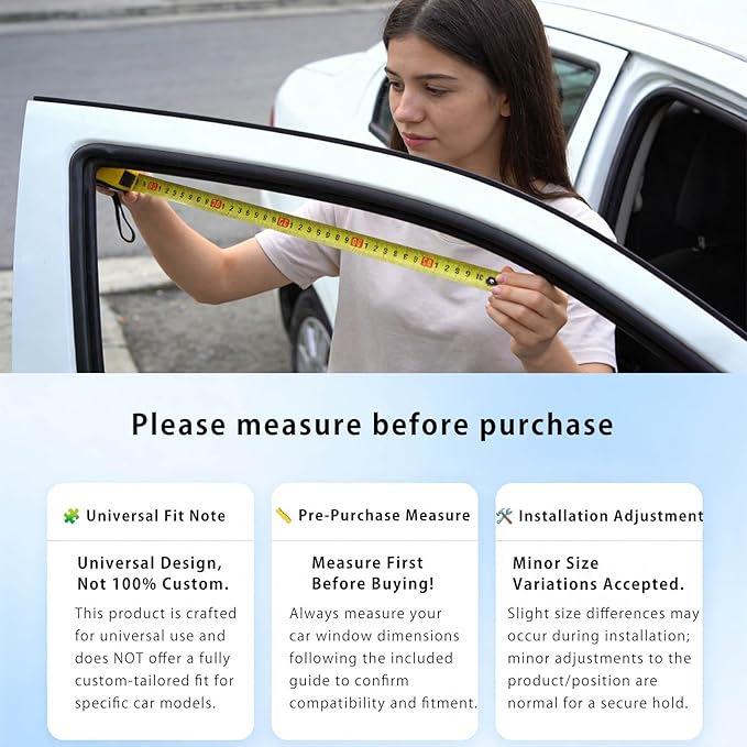 Car Curtains for Side Window - 4 Pcs Privacy Sun Shades Magnetic 100% Block Light Car Window Covers with Cooler Feeling (dexterous, 4pcs)